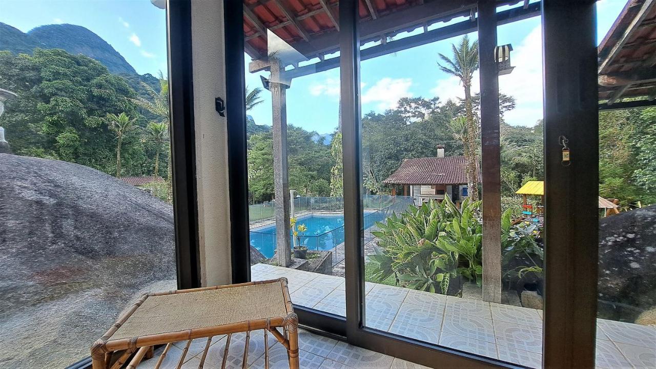 Paradisiaco, Piscina E Churrasqueira Em Guapimirim Ngoại thất bức ảnh